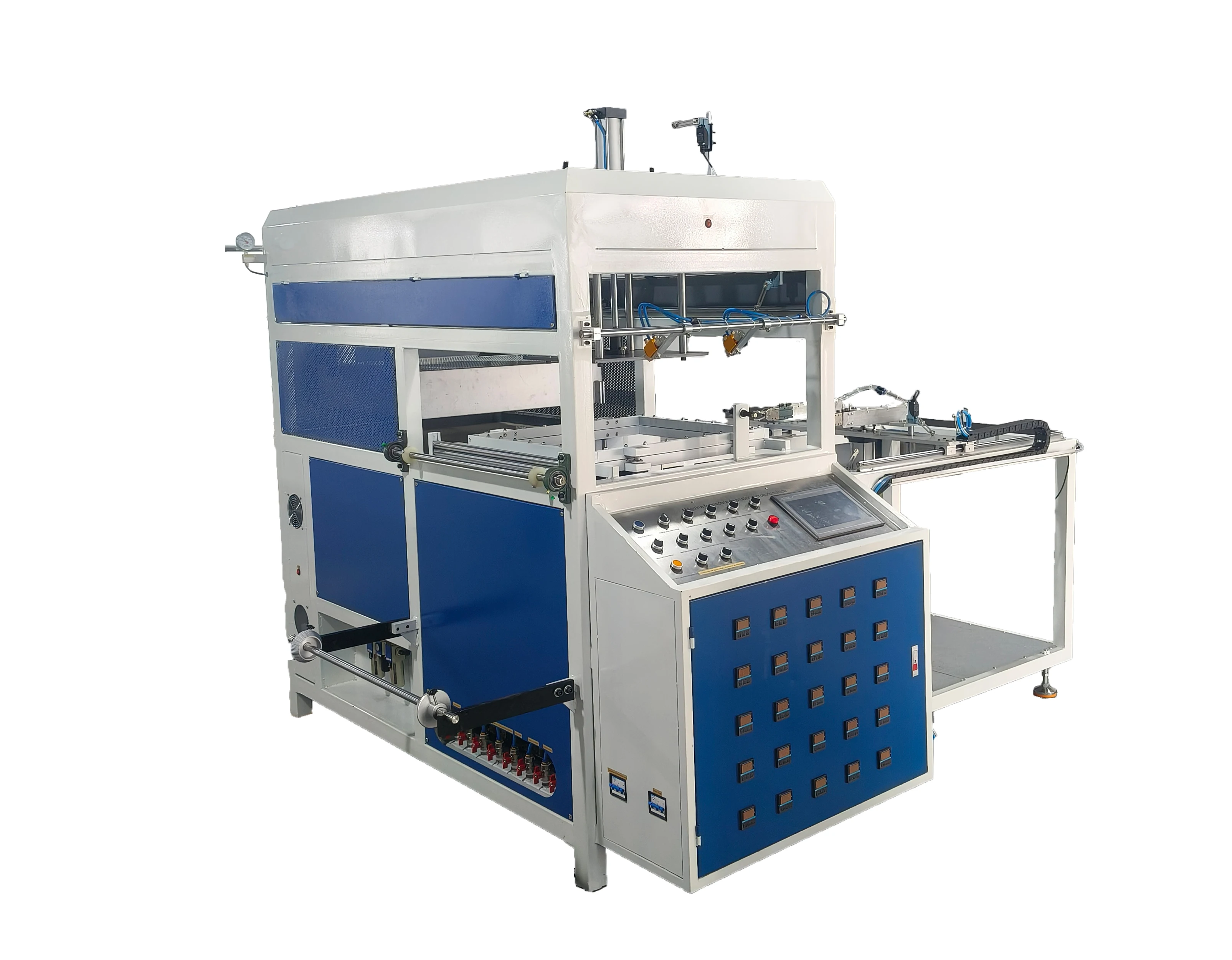 Automatic Blister Molding Machine thermoforming Hot Press vacuum mold PVC PET PP PC PS ABS BOPS APET CPET plastic salad box pack