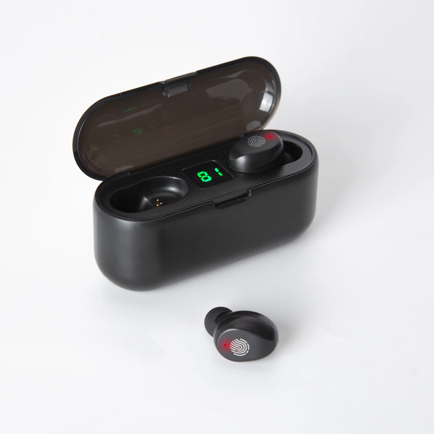 Hot Selling F9 TWS Wireless Headphones LED Display 2000mAh For Gaming Music Sports In-ear Headphones
