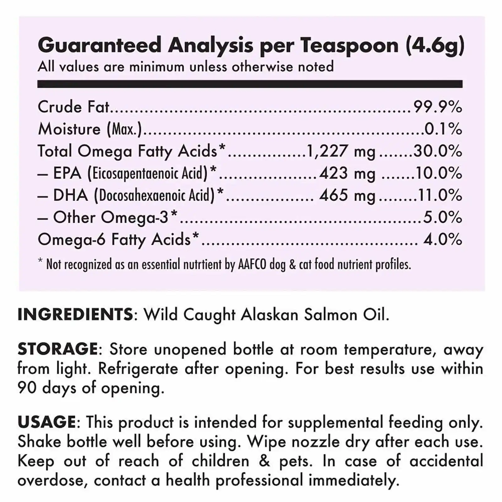 OEM 250ml Natural 3 Pet Salmon Fish Oil Bulk Human Grade Pure Wild Alaskan for Dogs and Cats