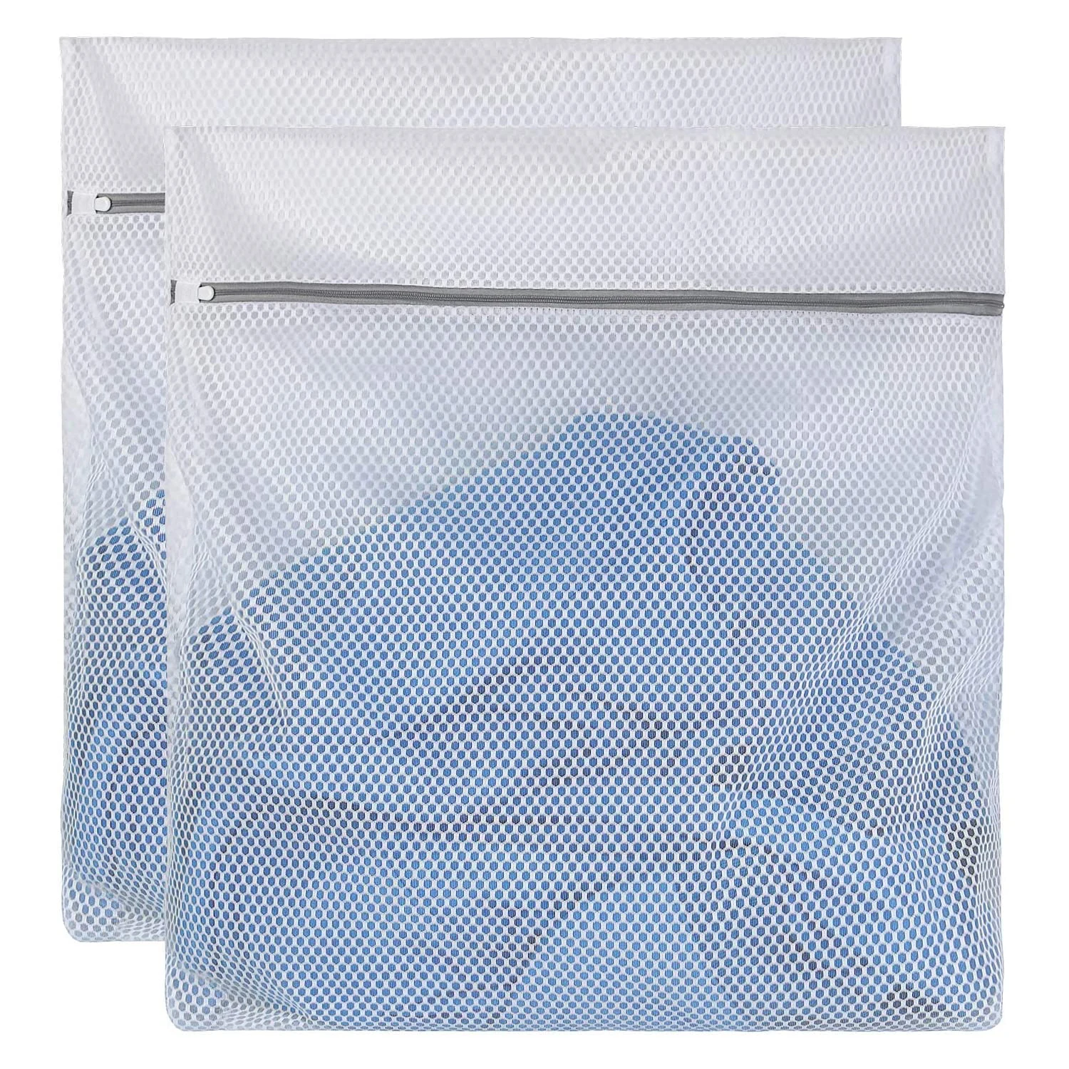 Большая хлопковая Сетчатая Сумка для стирки, органайзер для стиральной машины, белья, сумки для стирки