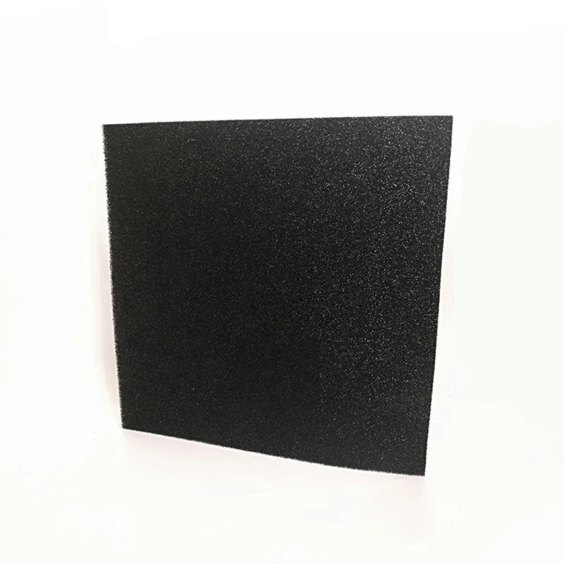 Best Selling Activated Carbon Soaked Foam Filter Industrial Product Polyurethane Sponge Filter Factory Price
