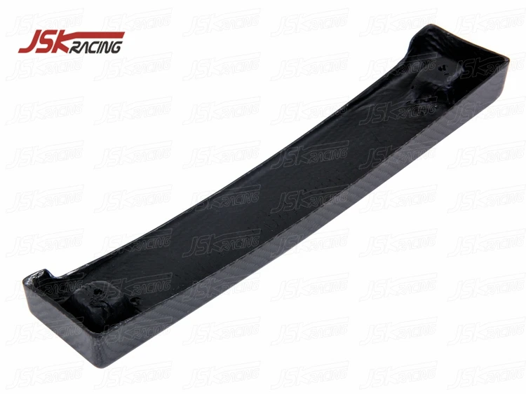 VRS STYLE CARBON FIBER LICENSE HOLDER FOR 2008-2015 MITSUBISHI LANCER EVO X