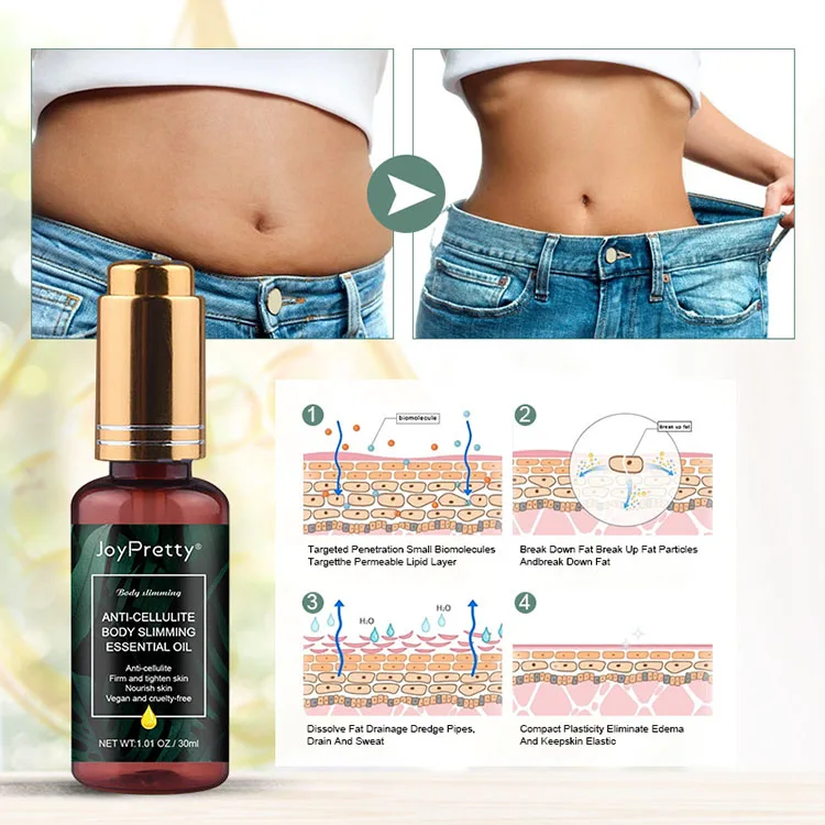 Beauty salon body fat burning cream waist and belly tight oil ball massage cream