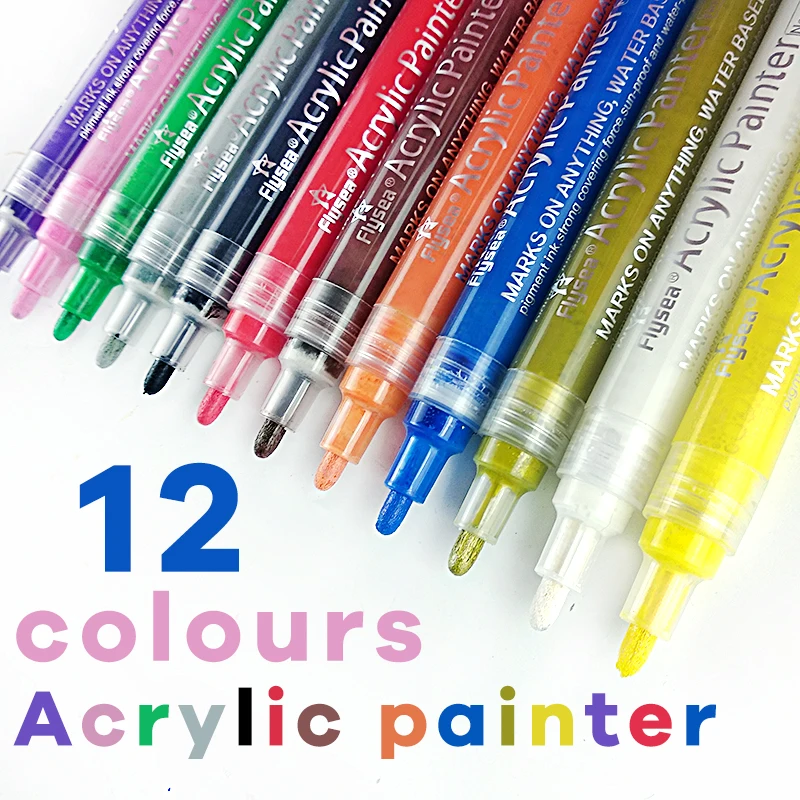 Non-Toxic Multi Colors DIY Painting Acrylic Paint Marker