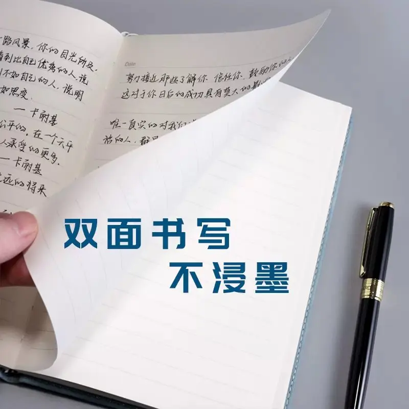 Promotional Good Quality Custom Diary Nice Journal With Hardcover A5 Pu Leather Notebook for School Supplies