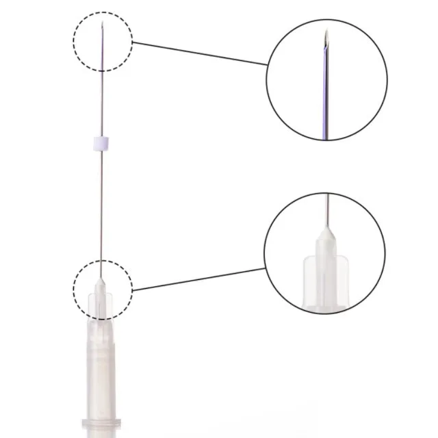 SJ High Quality Eye Eyebrow Forehead Pdo Thread Blunt Sharp Needle 4D 6D Cog Collagen Thread Face Lifting