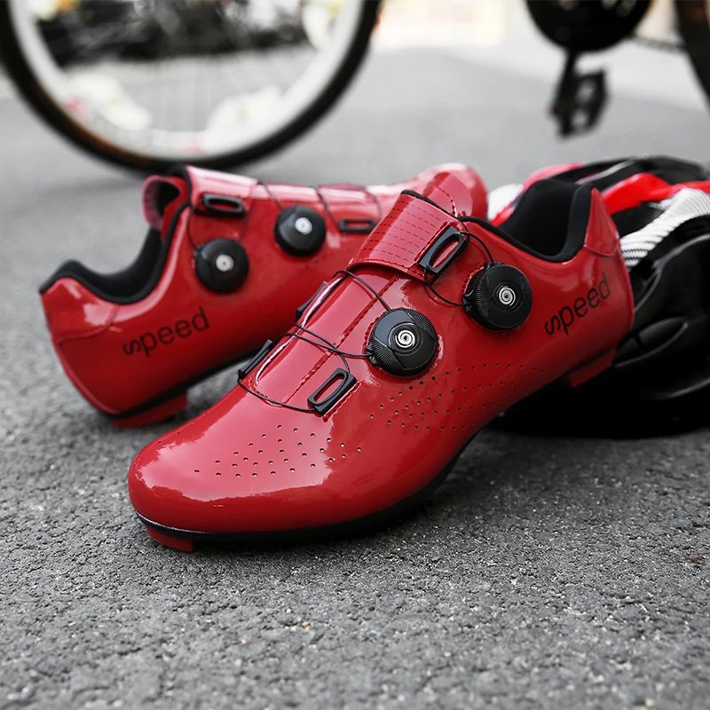 
Custom Made Road Cycling Shoes Men Road Bike Shoes Ultralight Bicycle Sneakers Self-Locking Professional Breathable 