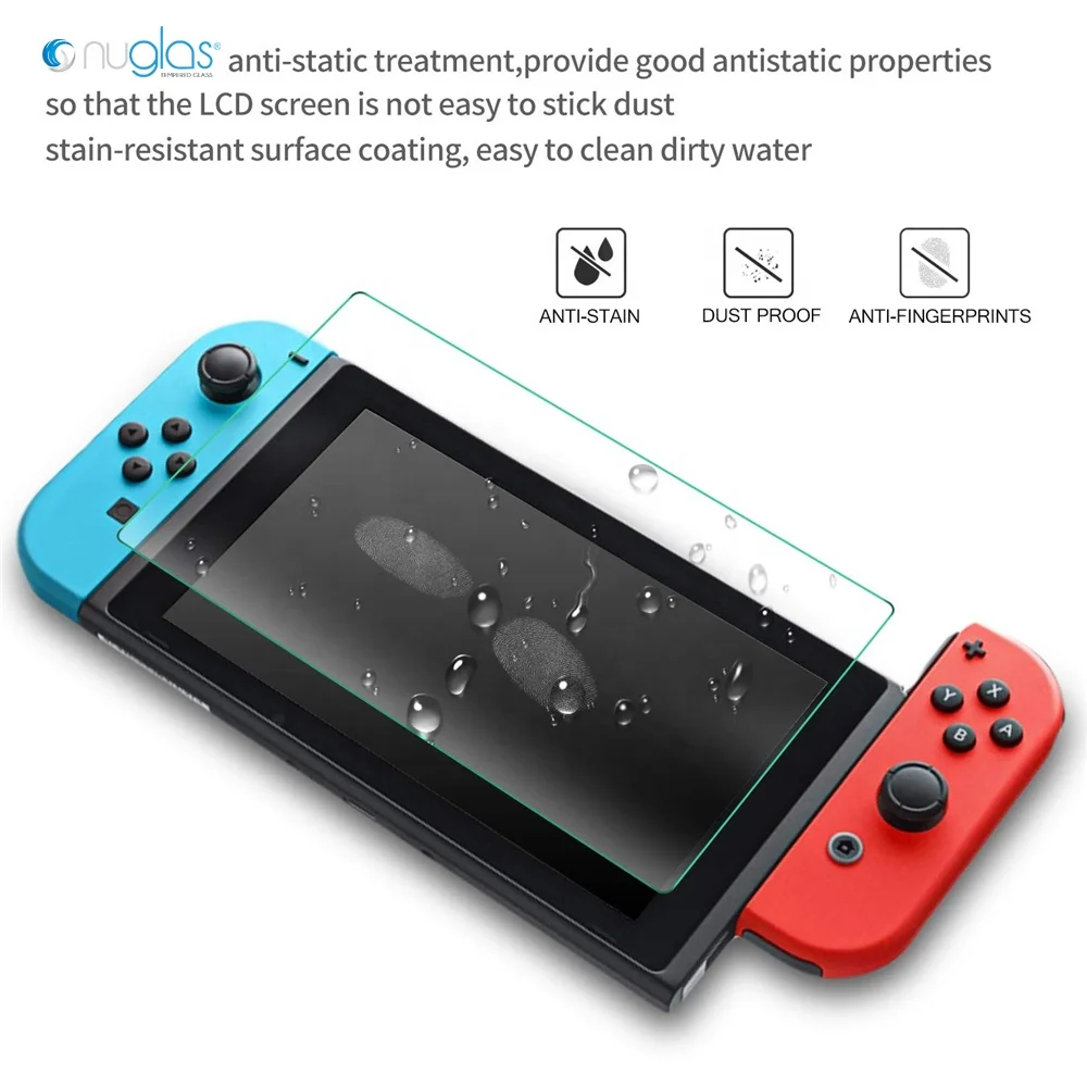 Top quality factory price tempered glass screen protector for Nintendo switch lite screen protector film