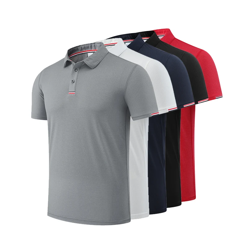 Summer moisture wicking blank custom sublimation cool dry-fit golf polo shirts