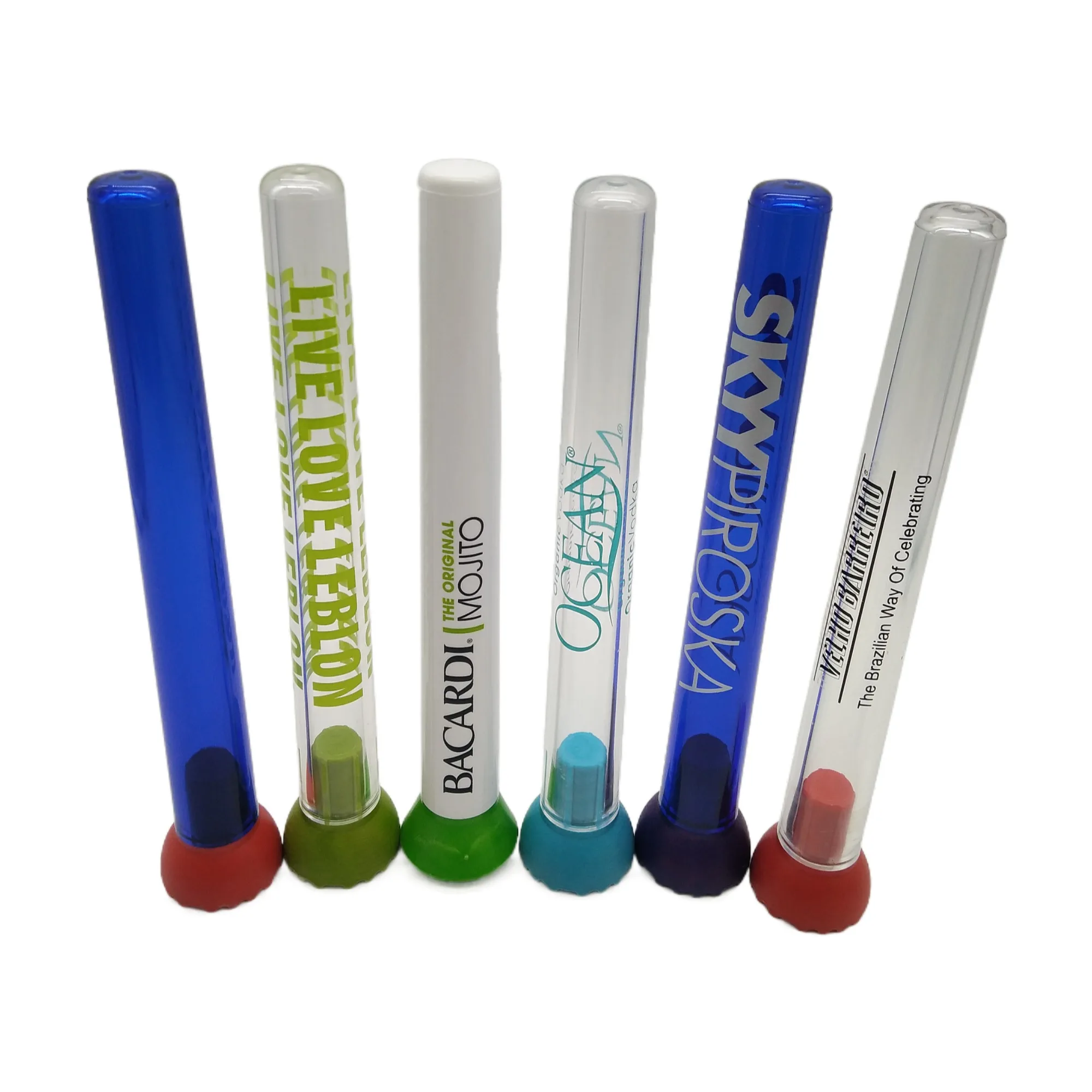 Caipirinha пестики, горячая распродажа, классический дизайн, низкий минимальный заказ, пользовательские принты, акриловый инструмент для бара, выдавливатель фруктов Mojito, коктейльный мудлер