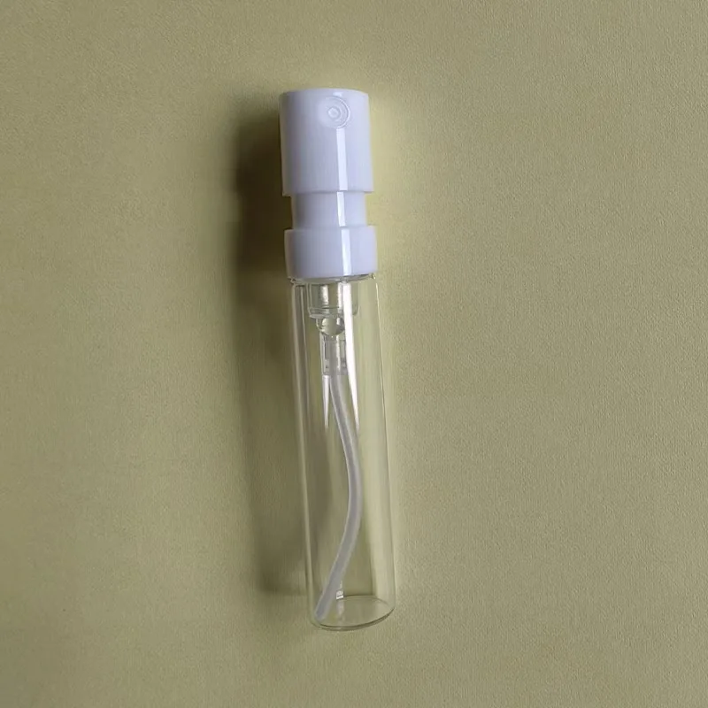 1 ml 2ml 3ml l Custom Small Refillable Round Empty Luxury Glass Bottling Perfume Oil Spray Sample Bottle