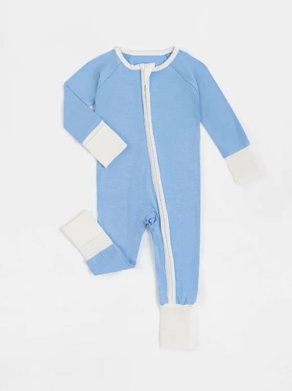 2023 New Baby Kids Cotton Zipper Newborn Sleeper Onesie for Baby Girls Boys Babi Clothes Bamboo Pajamas