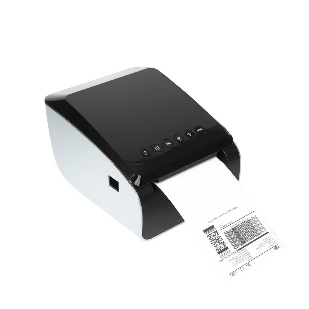 Brother 110mm 4 inch Thermal Label Wifi Printer Wireless, Fast Electronic Label  LP45, Black