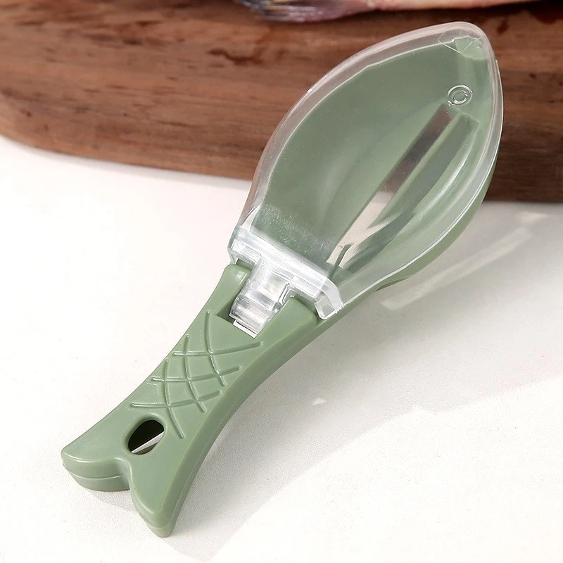 S-fish scale planing with lid manual killing and scraping artifact kitchen does not hurt hands home scraper-B