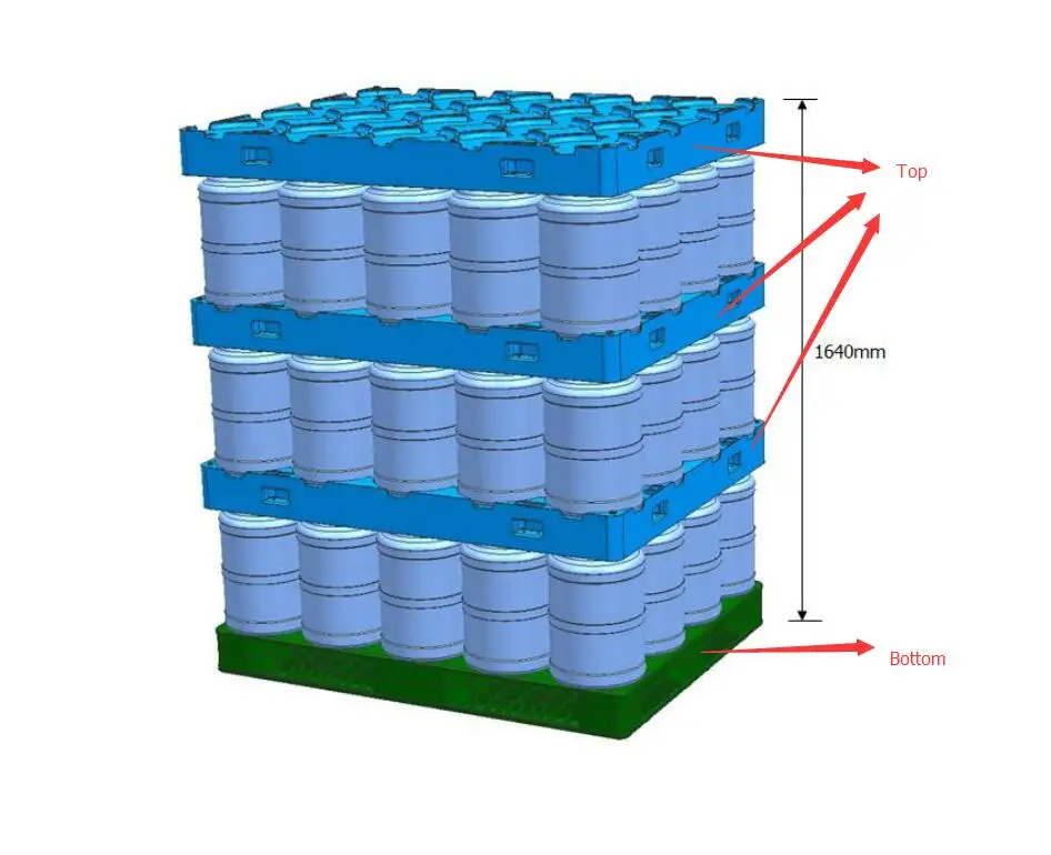 LongShengHe Euro Epal Water Bottle Pallet Price  Pallet Epal  Euro Pallets