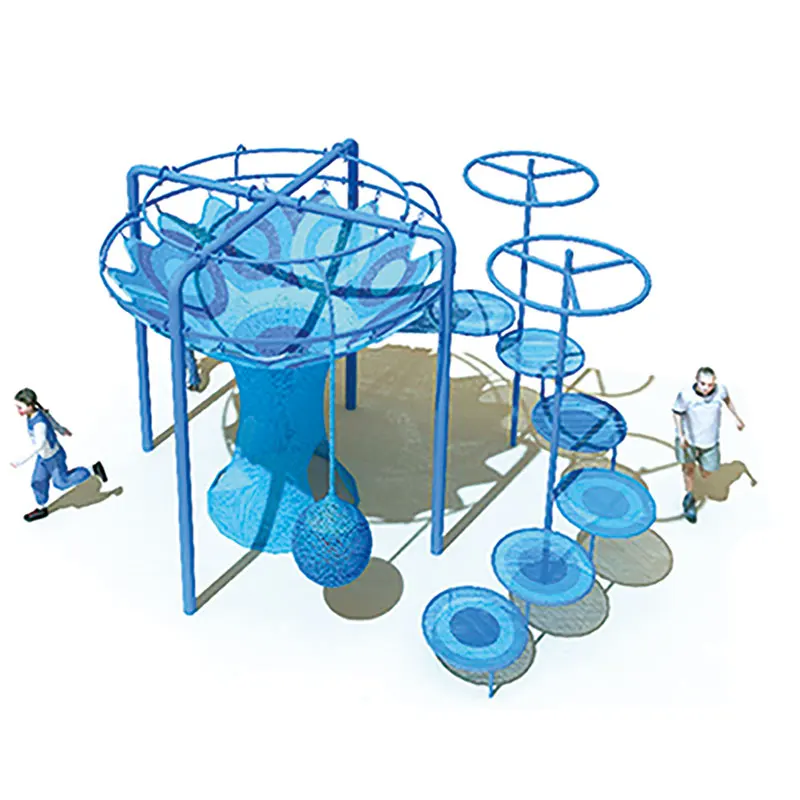 Colorful Indoor Climbing Net Children Indoor Playground Amusement Park Equipment For Kids