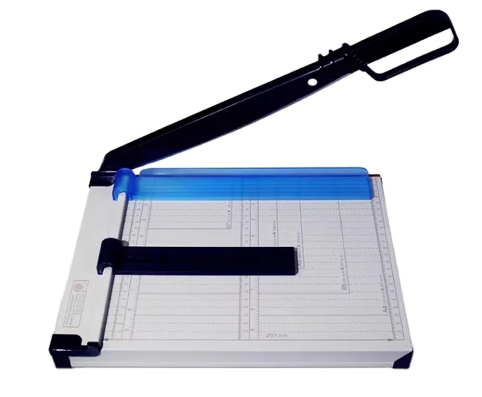 Factory Supplier Metal Office Guillotine A4 Hand Paper Strip Cutter