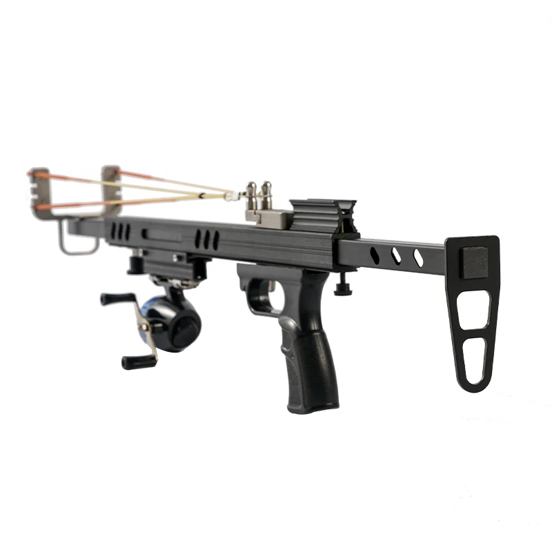 High Precision Telescopic Slingshot Power Rubber Band Slingshots For Aluminium Alloy Outdoor Hunting
