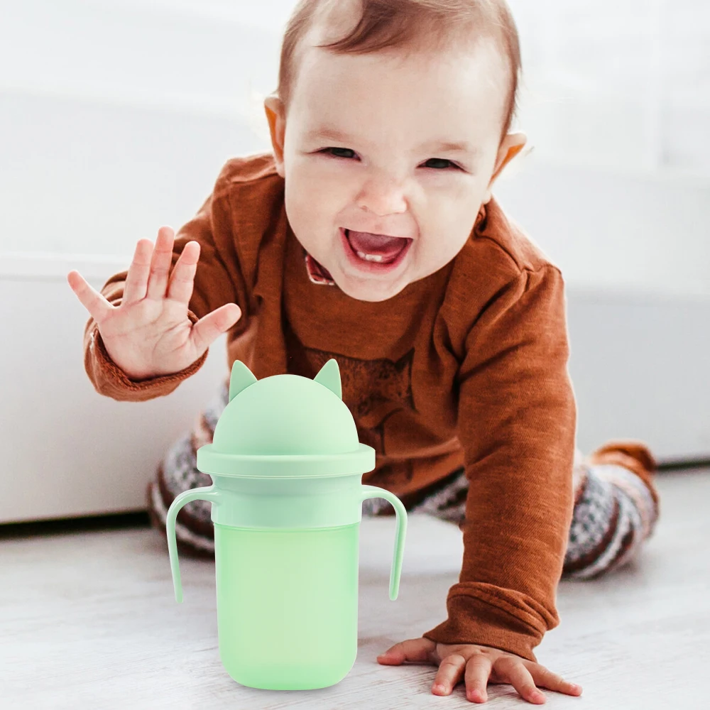 Wholesale Plastic Leak Proof Personalized Baby Children Learn Drink Feeding Sipper Sippy Miracle 360 Trainer Cup Feeder For Kids