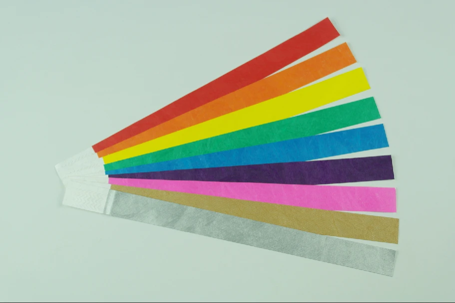 Одноразовая бумажная лента tyvek RFID с фишками