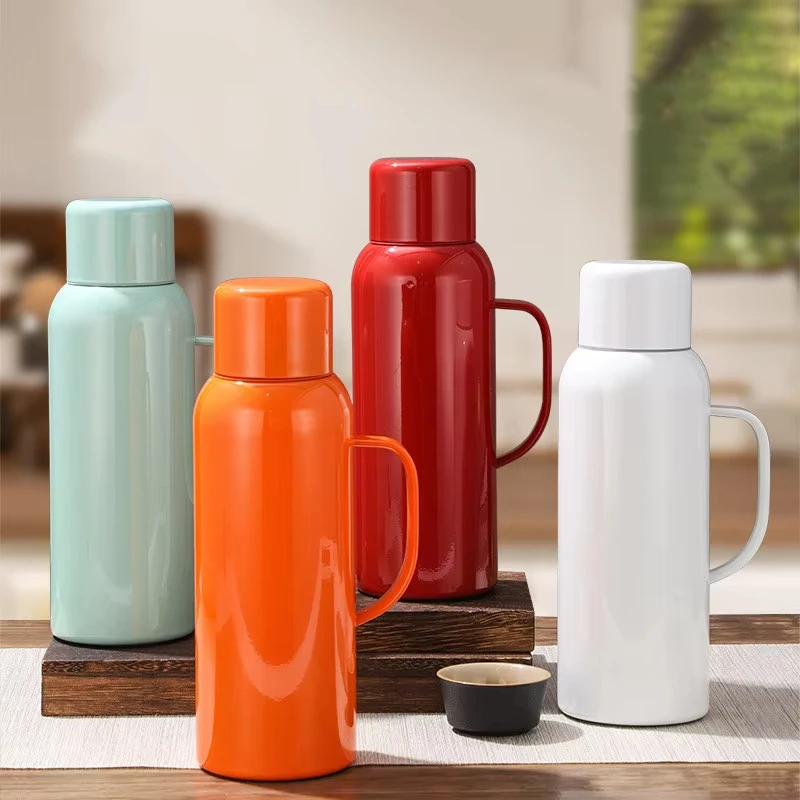High Quality 316 Stainless Steel Smart Thermos Pot Large Capacity Portable Household Thermos Cup