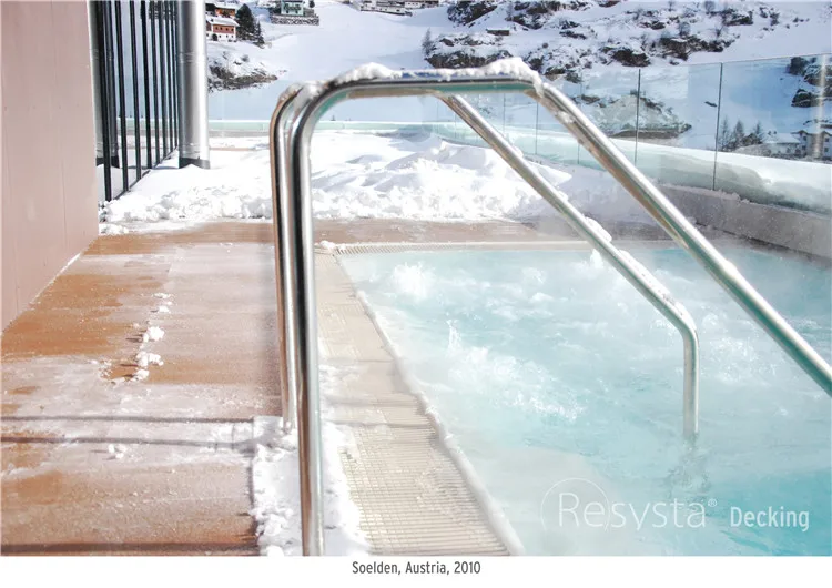 
Outdoor Waterproof Wooden Flooring Swimming Pool Deck Floor Wood 