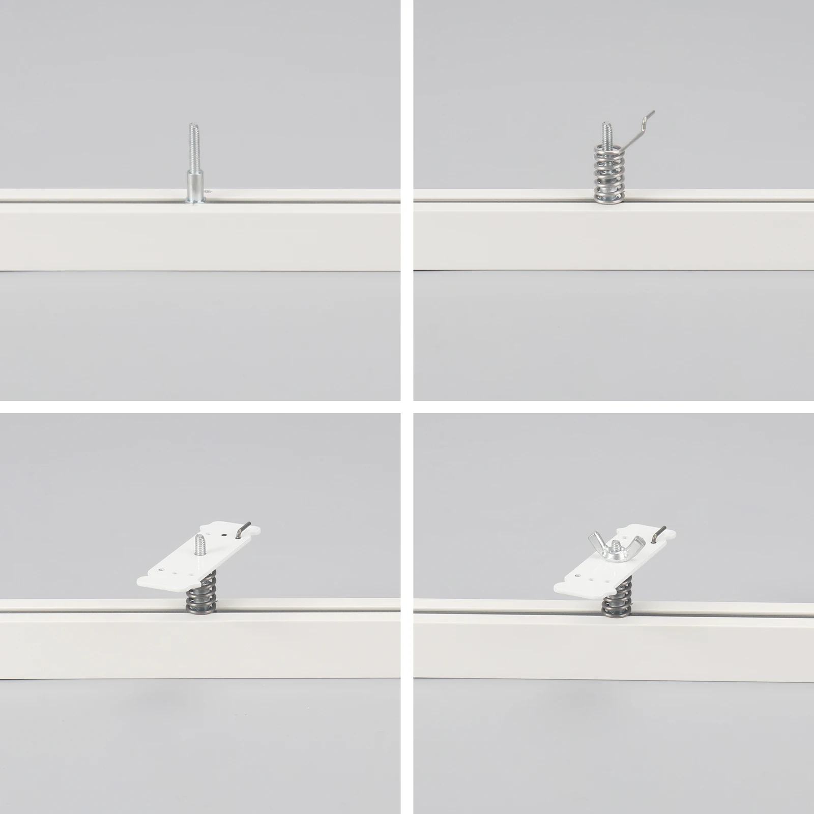 LED grille linear light Household No Main Light Anti Glare Strobe Recessed Living Room Square Idoor Lighting