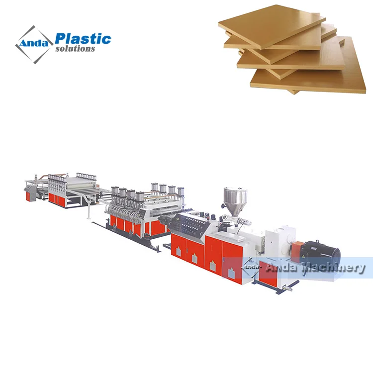 ПВХ, пенокартон производственной линии