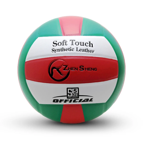 Zhensheng Custom Logo Colorful Laminated Volleyball Ball Size 4 5 for Training or Match