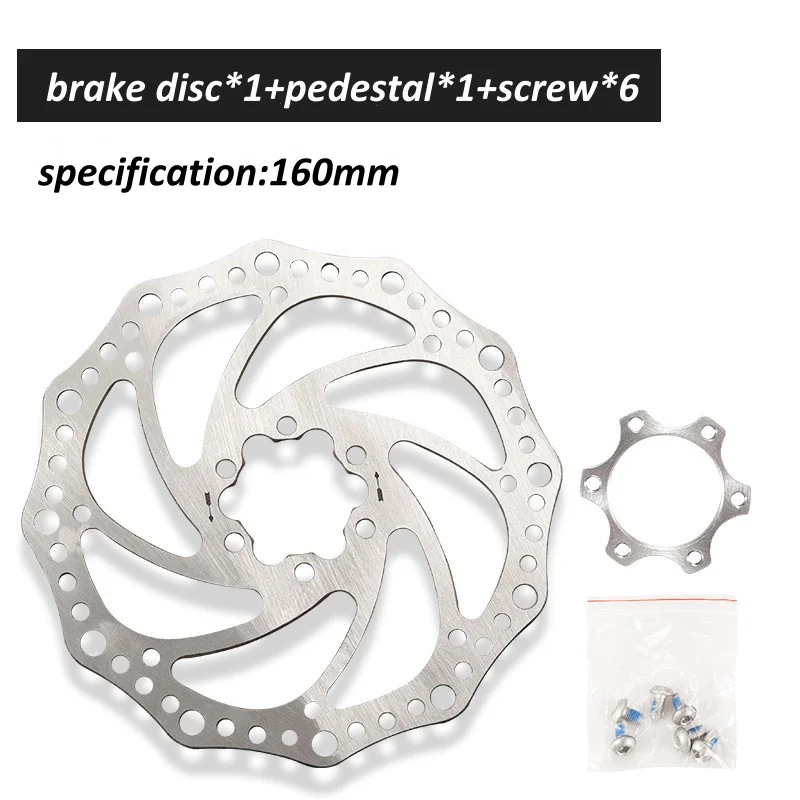 Brake Disc 160mm For Bicycle Parts Oil Brake Accessories For Bicycle Replacement Part Bike Disc Brake