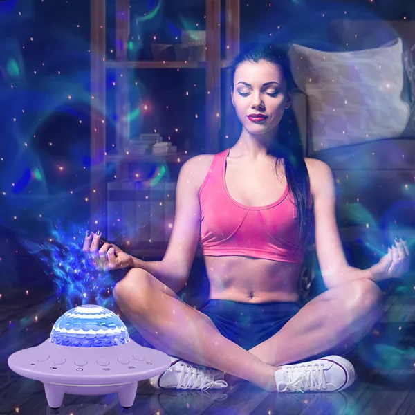 Starry Night Light Projector With Remote Control Aurora Projector For Holidays