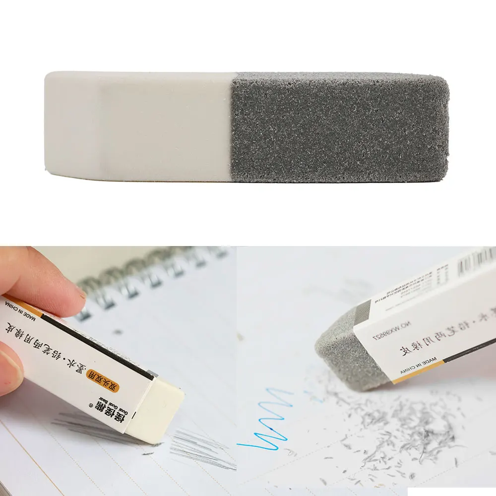 Small piece eraser scrub eraser pen Pen Rub eraser Factory spot promotional stationery Office school supplies