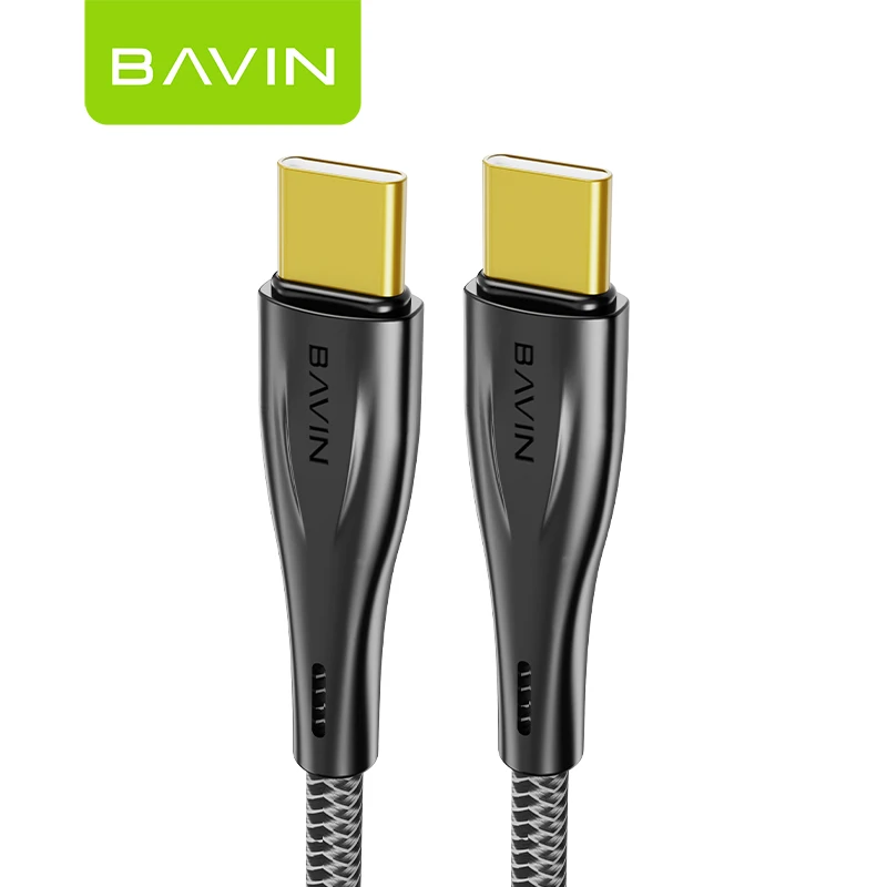 Бавин CB228 белый 60 Вт 6A супер быстрый usb кабель для передачи данных информации быстрой зарядки type-c-type-c