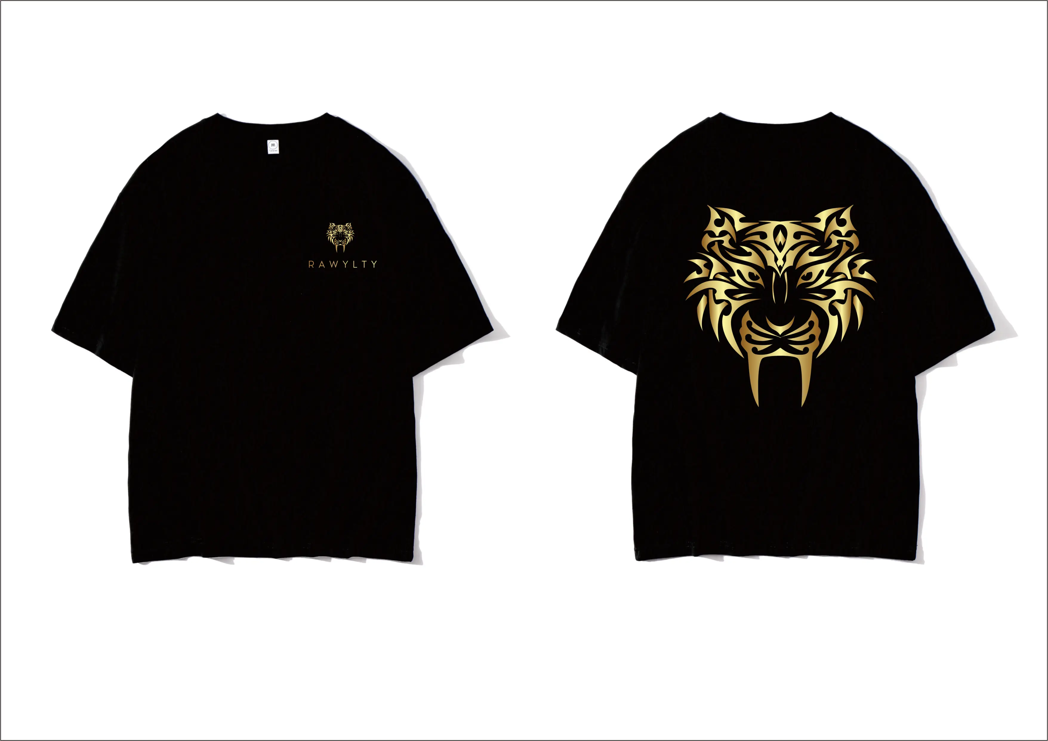 High Quality Basic Tshirt Bulk Blank T Shirts Streetwear Custom Tshirt Design Black White Oversized T Shirt For Printing