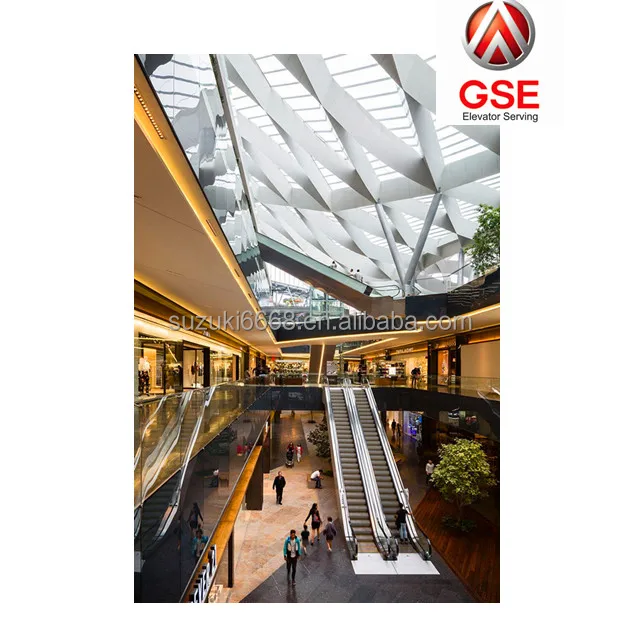30 and 35 degrees 1000mm Two way Operation Parallel Escalator Commercial building escalator pricing