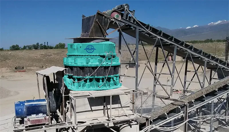 Low Cost Limestone Concrete Granite Hydraulic Cone Crusher For Stone Crushing