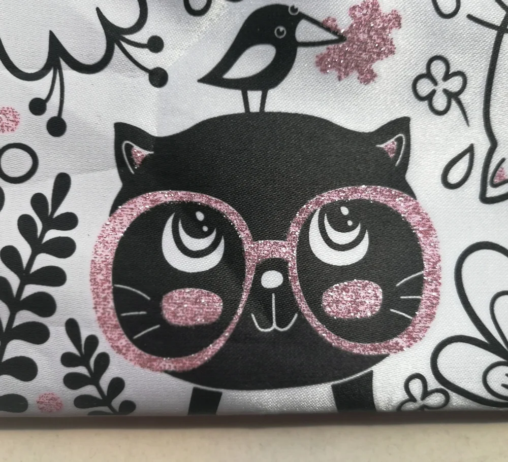 kids Diy glitter pouch carry drawing  coloring painting  pencil pen case