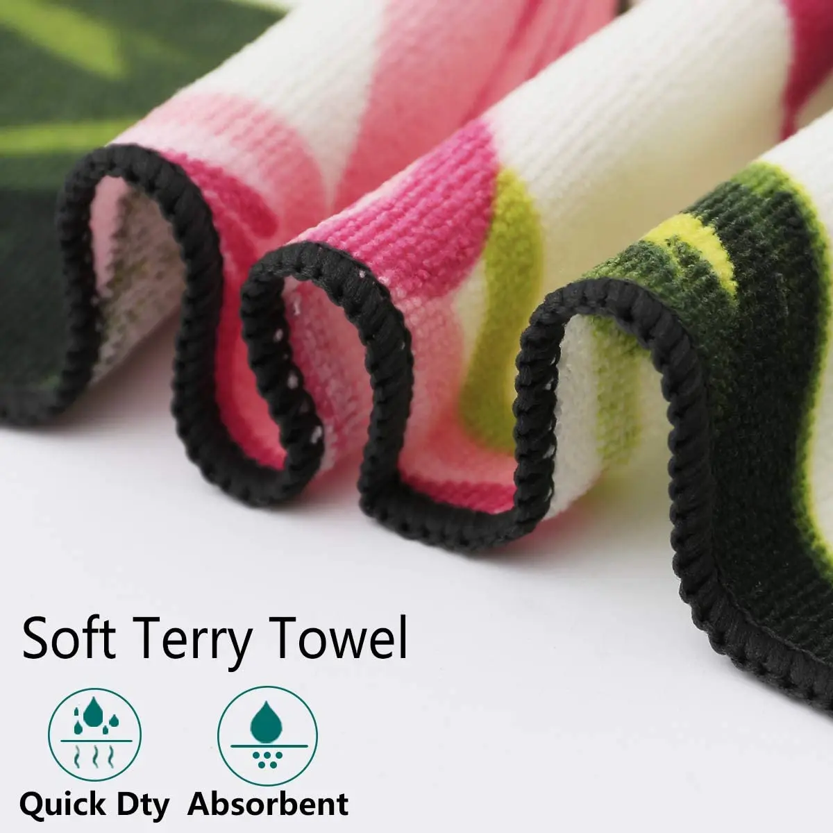 Summer  custom Fashion Quick Fast Dry Sand Free Proof personalized designer Microfiber Pool Beach Towel