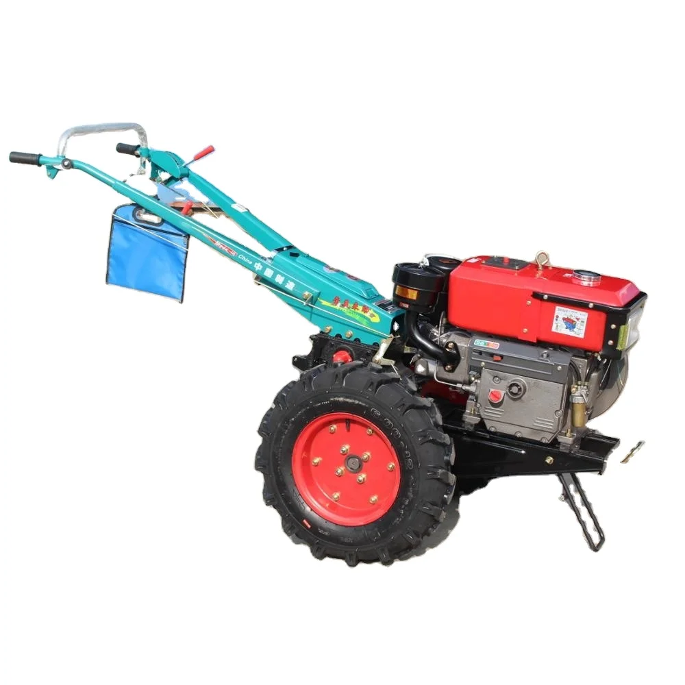 farming small walking tractor Traktor  behind walk tracteur for agriculture machine equipment