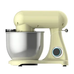 Full Metal Body 1800W Kitchen Appliances Machine Food Stand Mixer with Dough Hook & Stainless Steel Bowl & Egg Whisk & Beater