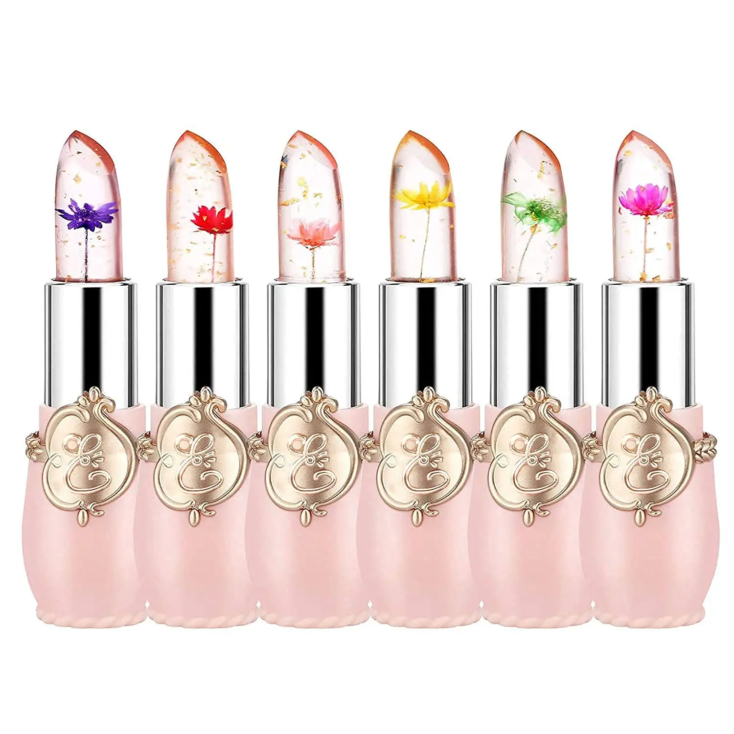 Flower Jelly Lipstick Color Changing Magic Lipstick