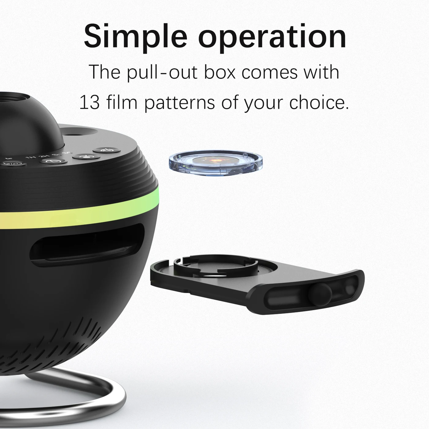 Customised HD 4K Pattern Star Projector Galaxy Projector Night Lamp Kids Gifts Item Set with Meteor for Girls Boy Birthday