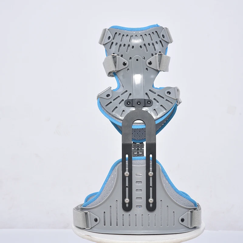 Adjustable Cervical Thoracic Orthosis Head Neck Chest Fixed Brace Cervical Thoracic Traction Device Halo Brace