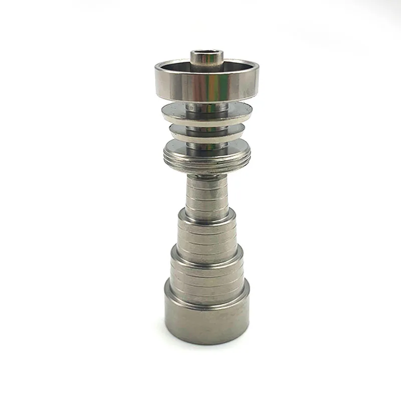 
16mm 20mm Heating Coil Dome-less 6 In 1 Titanium Nail Titanium Gr2 Nails Joint 10mm 14mm 18mm 