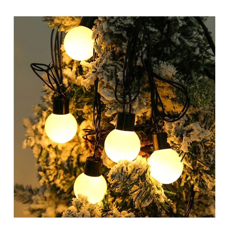 LED 5cm ball light string star lights fairy Christmas room wedding holiday decorations light