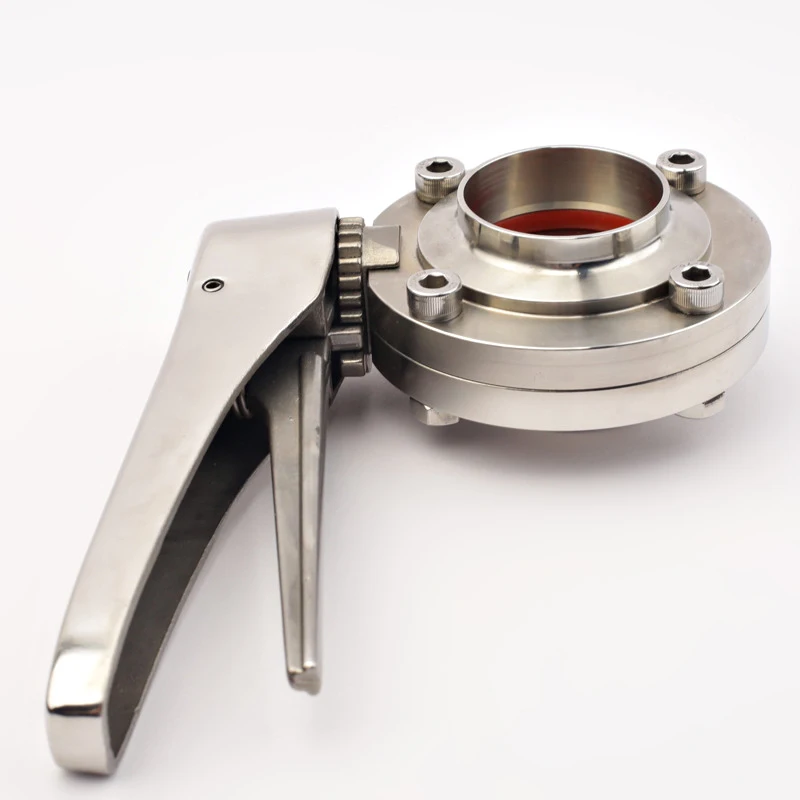 Hign качество, цена по прейскуранту завода-изготовителя зубчатый привод 2 эксцентриковый Зеленая бабочка шаровой клапан