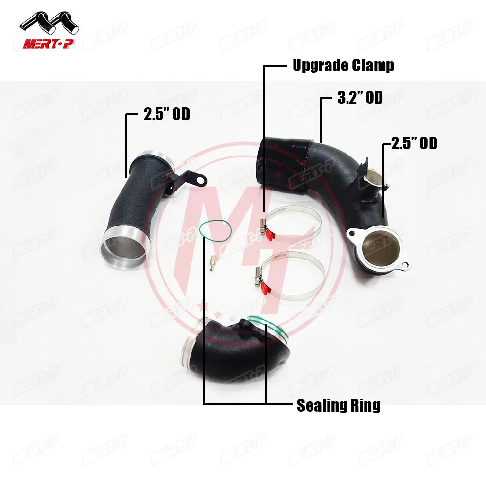 MerTop TU*BO INTAKE KIT for M2C/M3 F80/M4 F82 S55 performance tu*bo inlet pipe
