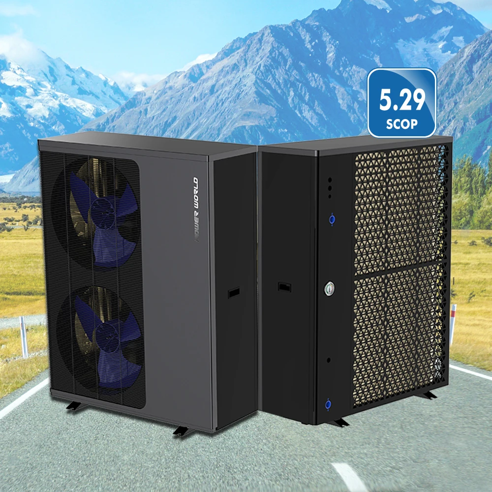 Erp A+++  R290 heat pump new energy wired controller air/water monoblock heat pumps r290