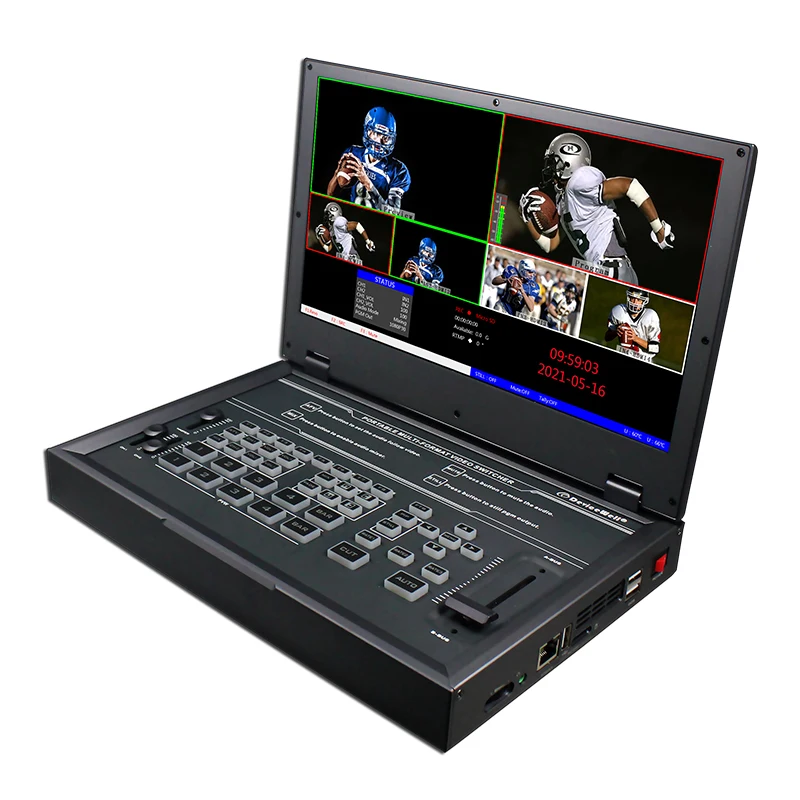 
Devicewell 11.6inch 5 Channel Multiview HD Video Switcher 