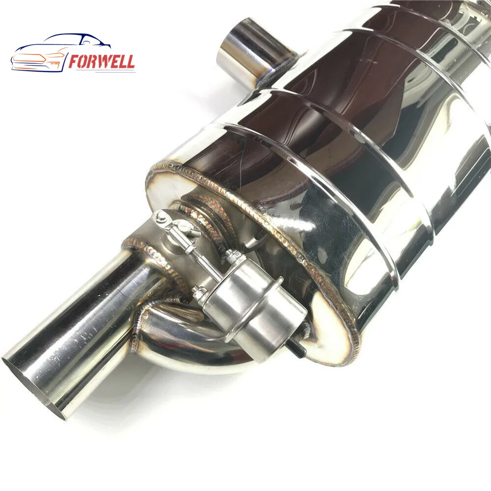 
electronic exhaust muffler double electric with remote control valvetronic muffler with the exhaust cutout valve 